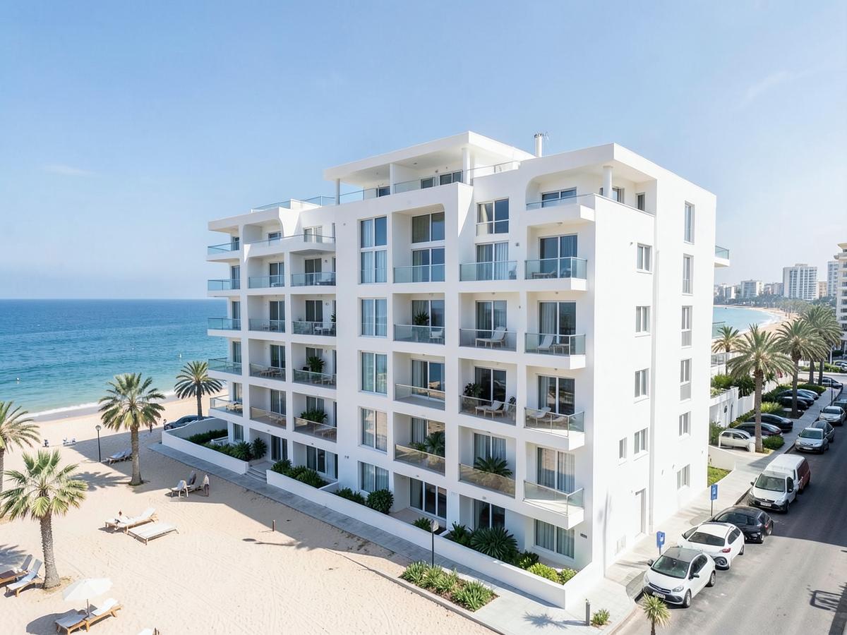 Résidence contemporaine en front de mer à Tanger